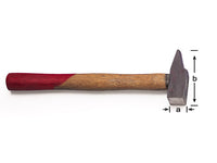 Mechanist hammer, F type, 20 x 20 mm