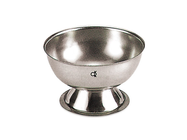 Potash alum bowl, 9.5 cm, thick stainless steel
