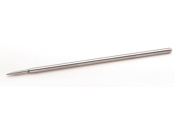 Burnisher, tungsten carbide, 165mm, stainless steel handle