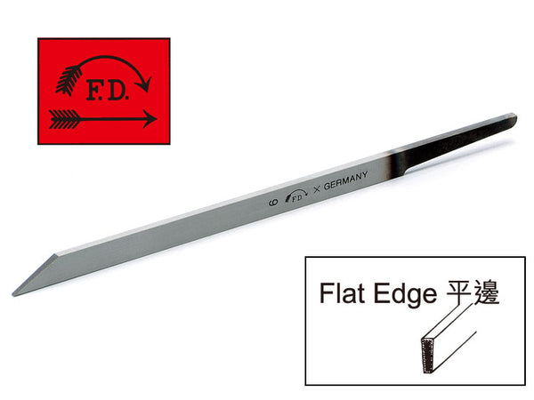 Flat edge graver 551/8, Germany