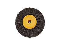 Bristle wheel, 55mm 3 row orange core, Germany