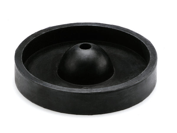 Rubber sprue base (bevel head) 3.5" diameter