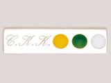 Rainbow series (4pcs) set- yellow, green, white + binder
