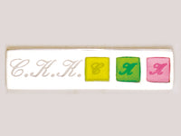 Rainbow series (4pcs) set - fluorescent yellow, green, pink + binder