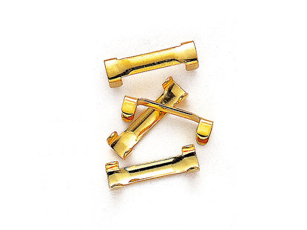 Ring clip, yellow, small, 20mm (1 dozen)