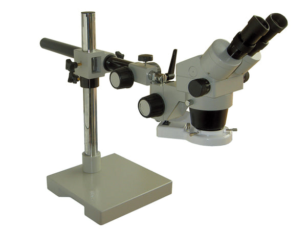 Gem microscope for micro-setting , 7 - 45X, with angle-adjustment
